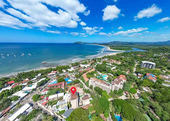 Elegant Oceanview 2br 2-min Walk To Apartamento Tamarindo